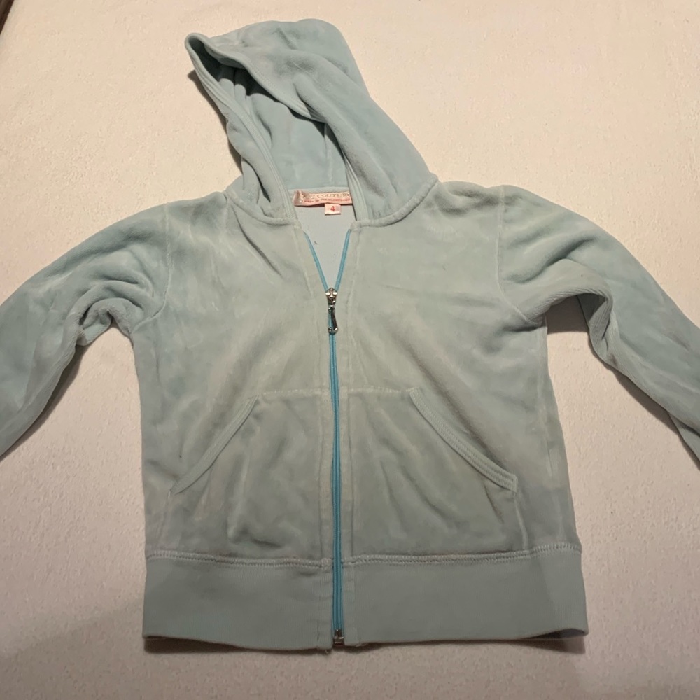 Juicy Couture girls classic hoodie